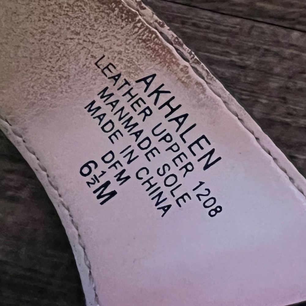 Anne Klein Halen Navy Leather Slip-On Sandals - Picture 10 of 10